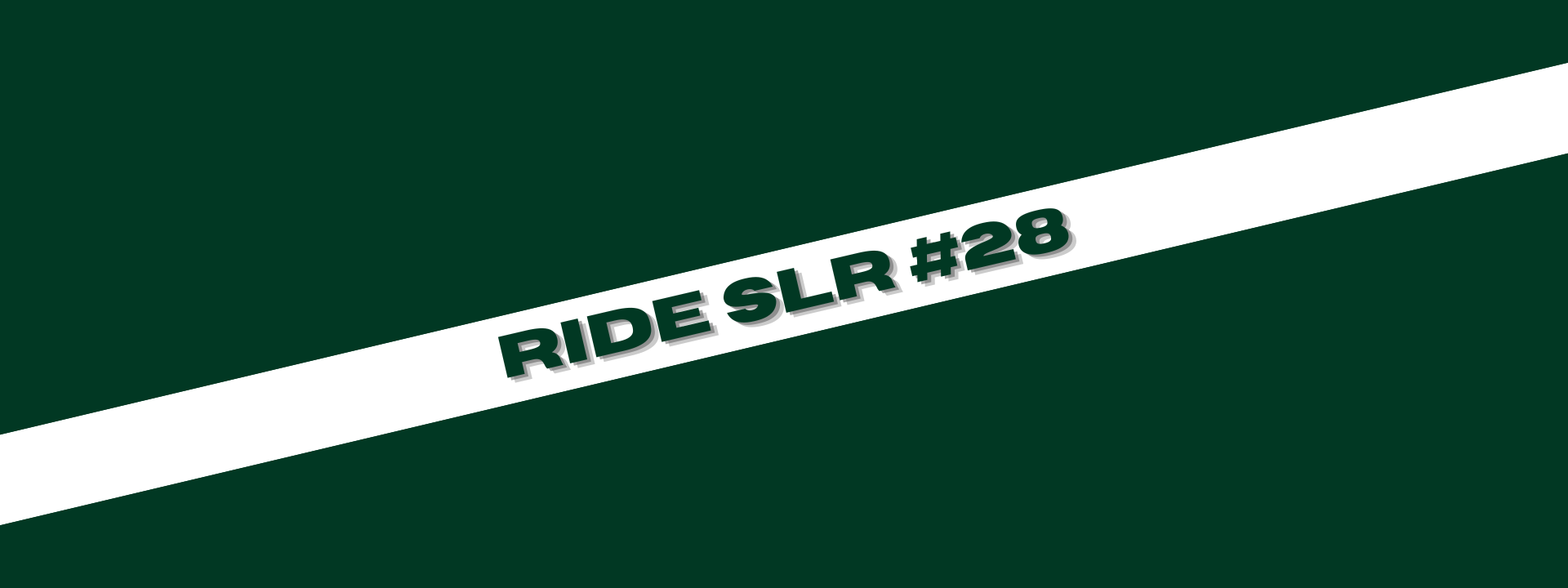 Carte GPS Ride SLR #28 : Rentrée SLR