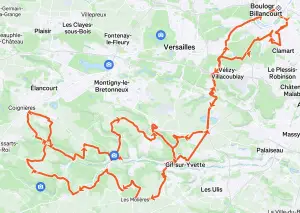 Carte GPS Ride SLR #04 - Les monts parisiens