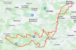 Carte GPS Ride SLR #05 - Chevreuse Addict
