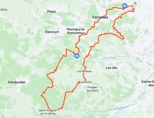 Carte GPS Ride SLR #06 - À la Claire-Fontaine