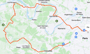 Carte GPS Ride SLR #14 - Road to Paris-Nice
