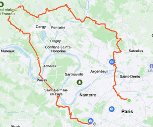 Carte GPS Ride SLR #17 - Pic Nic Douille