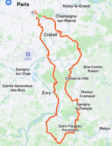 Carte GPS Ride SLR #19 - C'est le sud