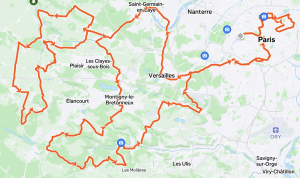 Carte GPS Ride SLR Jeux Olympiques - Reco'lympique
