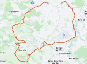 Carte GPS Winter Warriors #05 - Lessonegeles