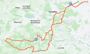 Carte GPS Winter Warriors #06 - Cap au nord