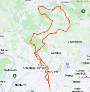 Carte GPS Winter Warriors #07 - Cap au Nord