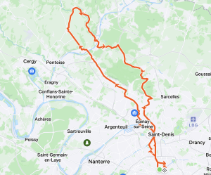 Carte GPS Winter Warriors #09 - Grimpette Galette